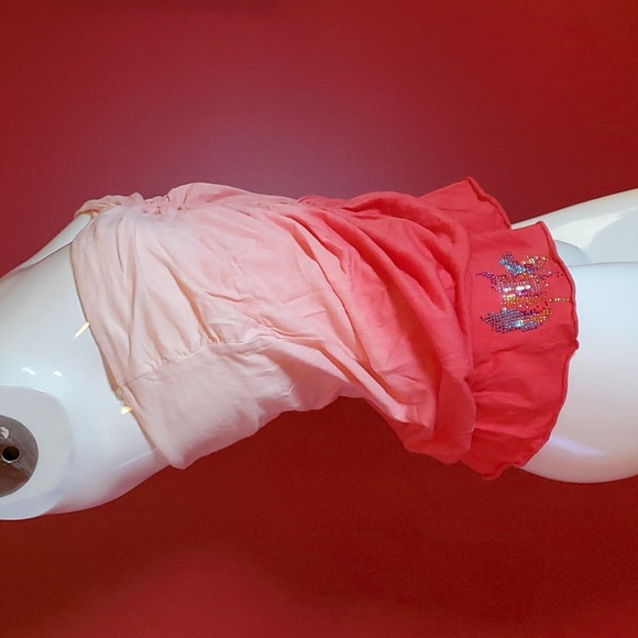 Size L - Language Los Angeles brand Strapless Tunic Beach Coverup Top BNWT - Picture 3 of 9